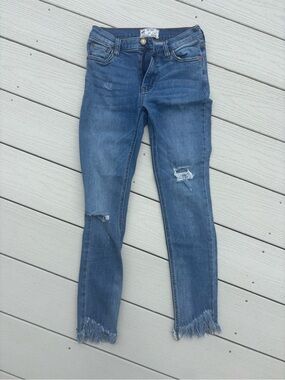 Free People Distressed Jeans